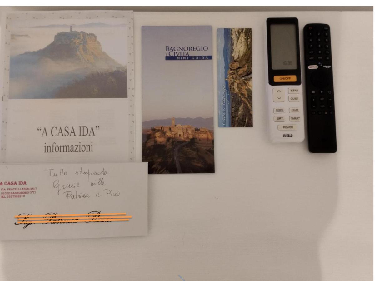 A Casa Ida Lejlighed Bagnoregio Eksteriør billede